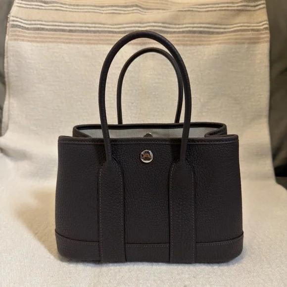 Hermes Negonda Neo Garden /mini garden party - deep chocolate brown - Picture 5 of 7